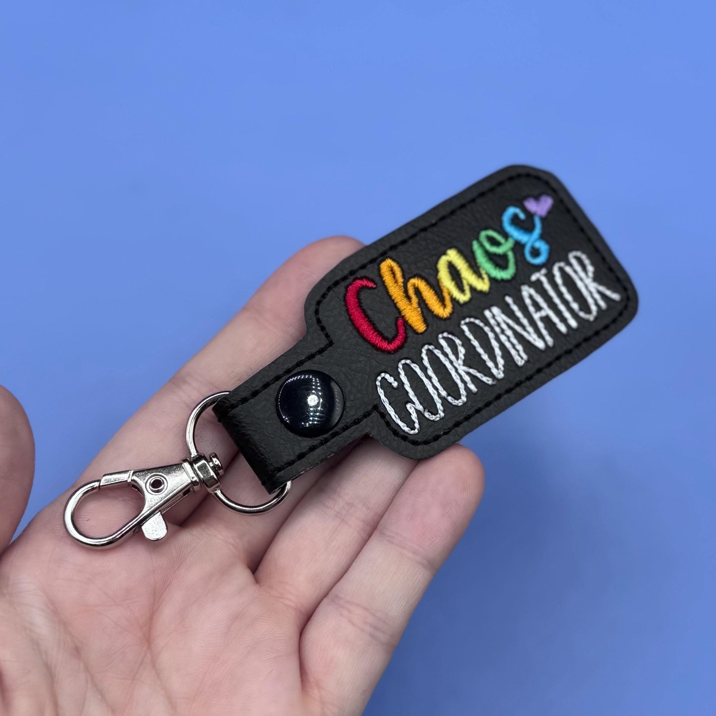 Chaos Coordinator Keychain Snap Tab