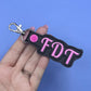 PINK FDT keychain