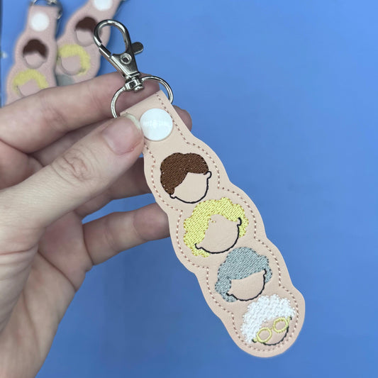 The Fab Four Keychain/Tag