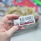 Read Banned Books Keychain Snap Tab