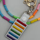Rainbow Crossing Keychain