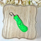 Kawaii Cute Pickle Keychain Snap Tab