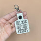 Tell your cat I said spspsp keychain