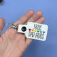 Free Dad Hugs Keychain LGBTQ pride alliance