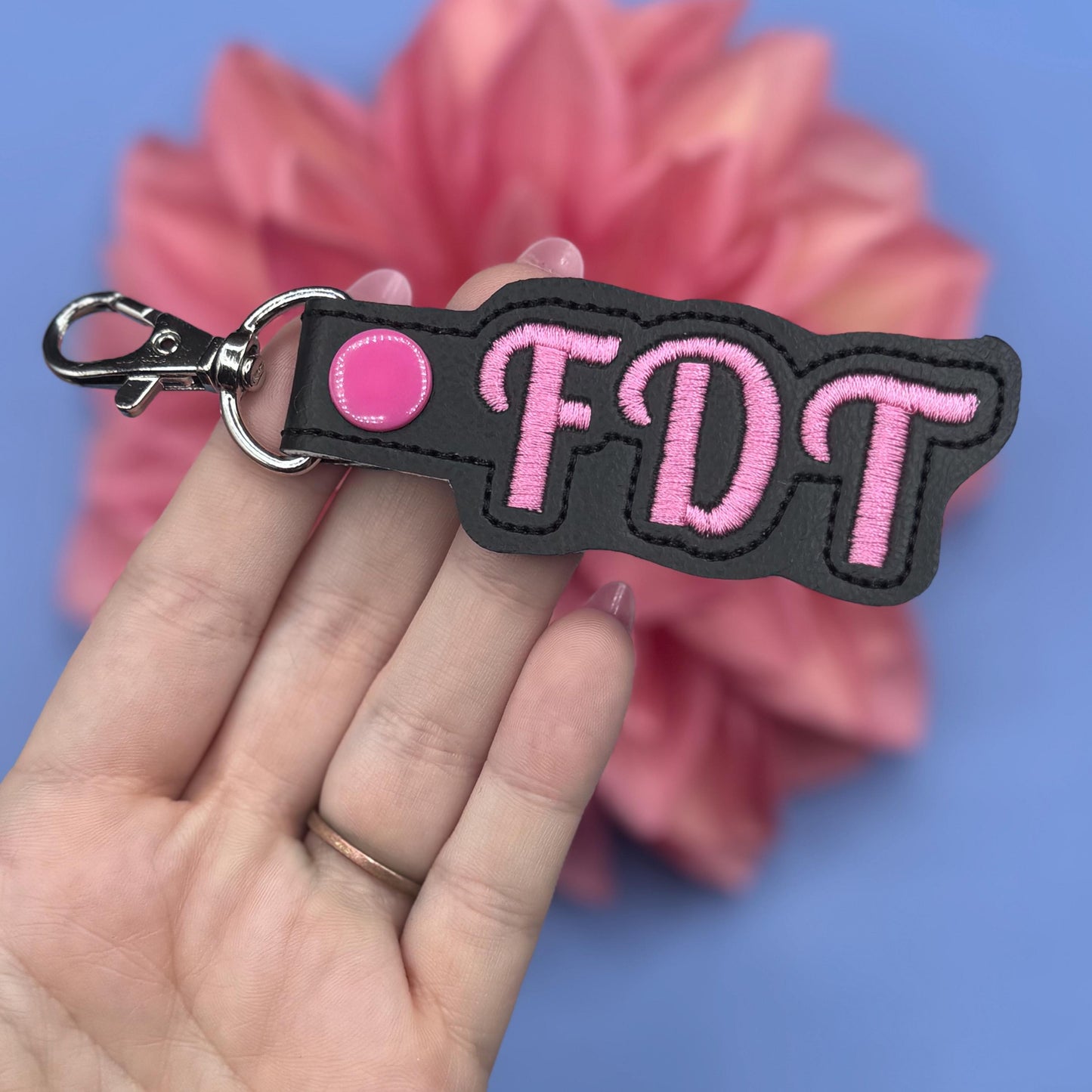 PINK FDT keychain