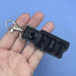 Black FDT Keychain Monochrome
