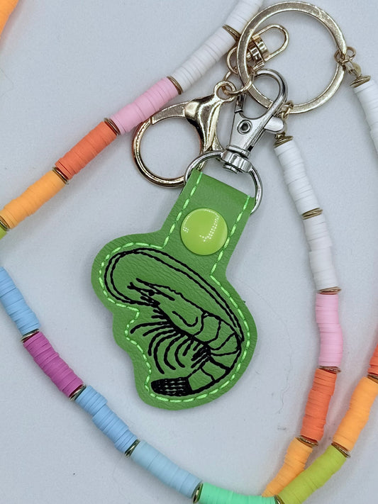 Radioactive Shrimp Keychain 2025