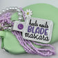 HEELS NAILS BLADE MASCARA keychain