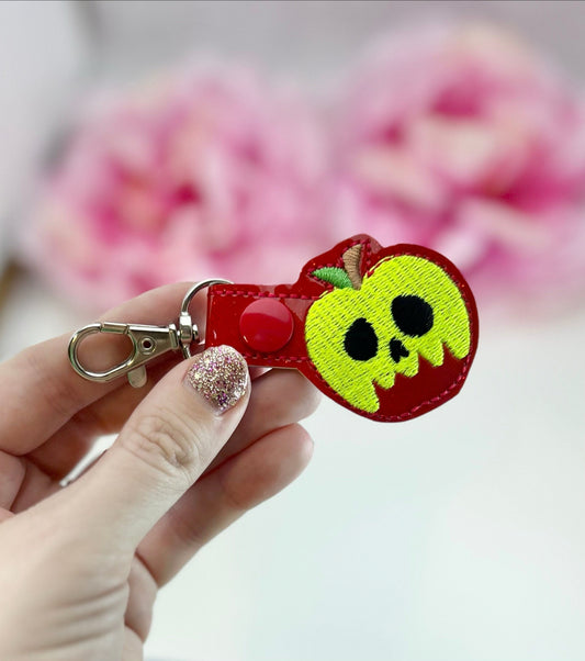 Poison Apple Keychain