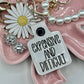 Difficult and Expensive Keychain Tag