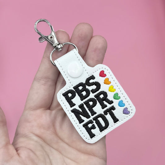 FDT public broadcast Keychain