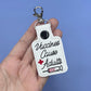Vaccines Make Adults keychain