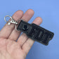 Black FDT Keychain Monochrome